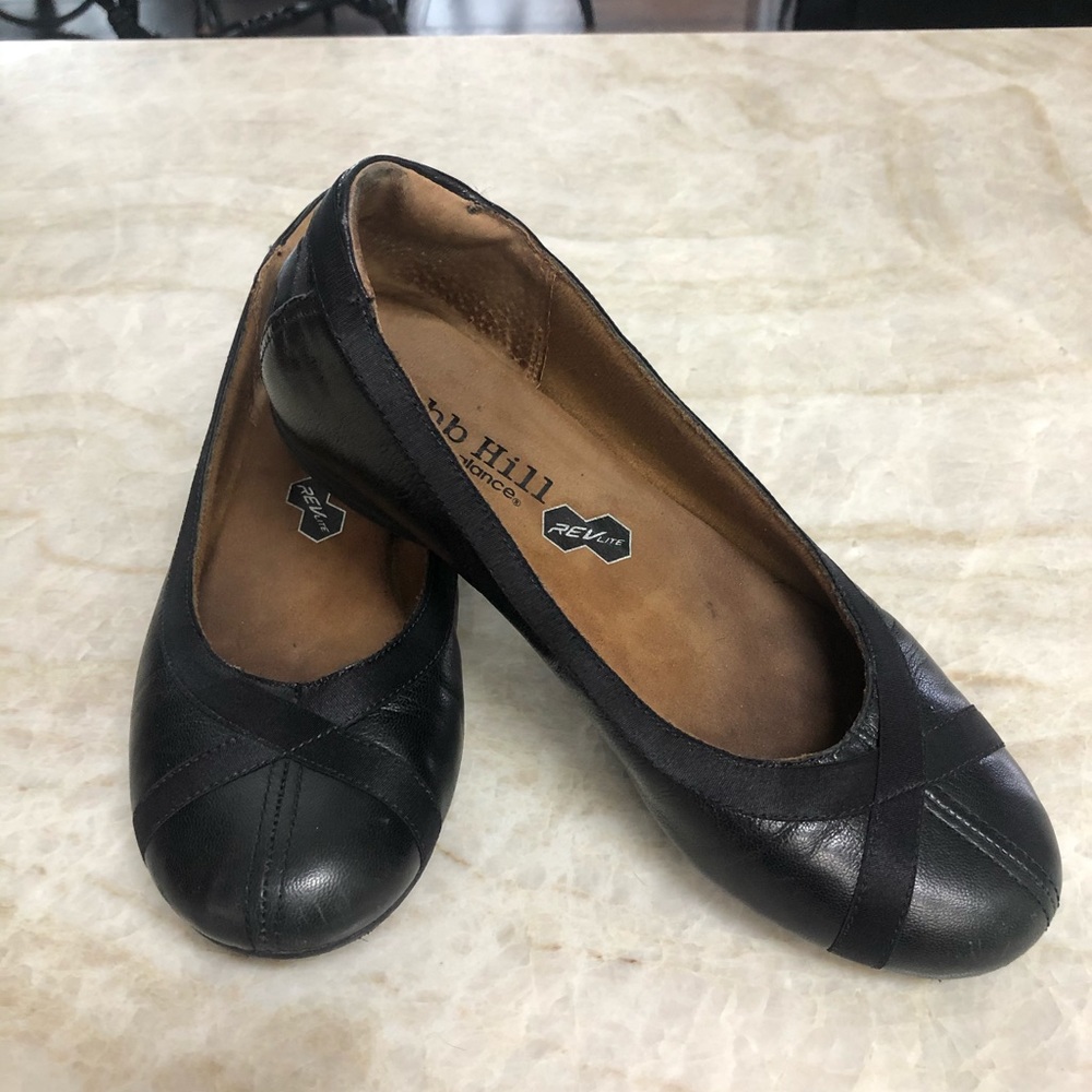 Cobb Hill by New Balance Black Ballet Flats